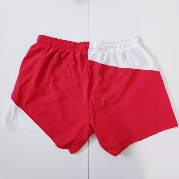 ASICS Women's Gunlap Split Red and White Running Shorts Size Small NWT - Picture 4 of 6